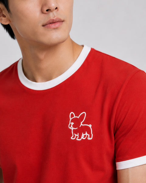 Limited Edition Mini Frenchie Red Tee