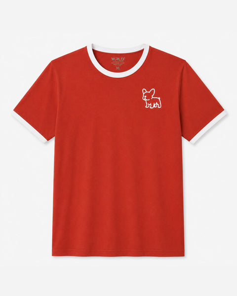 Limited Edition Mini Frenchie Red Tee