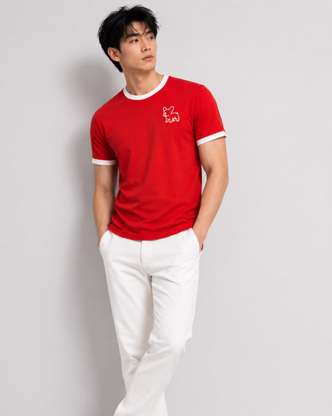 Limited Edition Mini Frenchie Red Tee